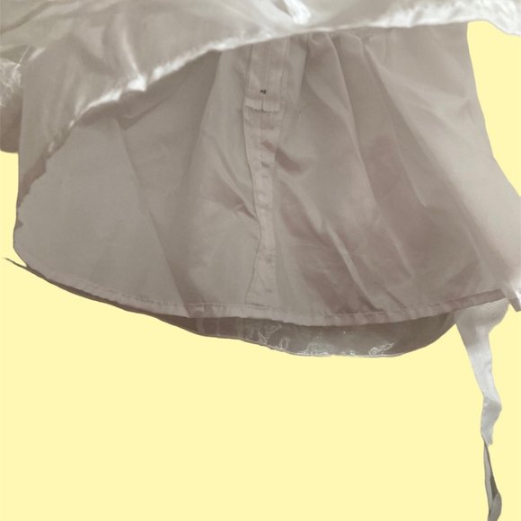 Peachy Kids White Dress Girls Size 12M - Picture 5 of 8